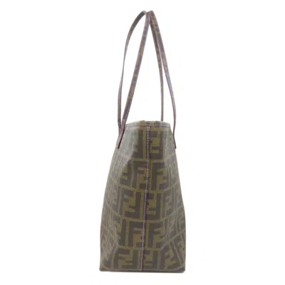 Pre-owned Fendi Brown Pvc Tote Bag ()