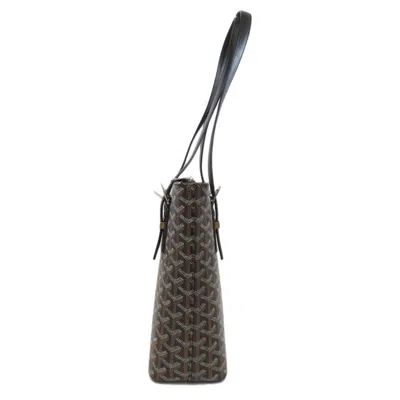 Pre-owned Goyard Black Coated Canvas Tote Bag ()
