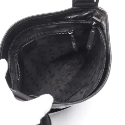 Pre-owned Gucci Black Coated Canvas Shoulder Bag ()