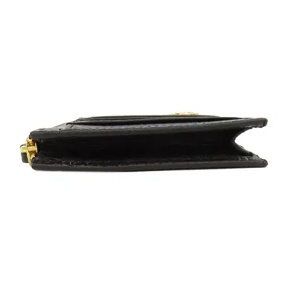 Pre-owned Gucci Black Leather Coin Purse/coin Case ()