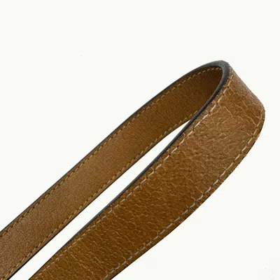 Pre-owned Gucci Brown Canvas Leather Shoulder Bag ()