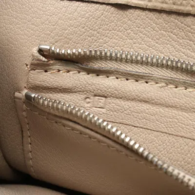 Pre-owned Hermes Beige Gris Tourterelle Togo Leather Tote Bag ()