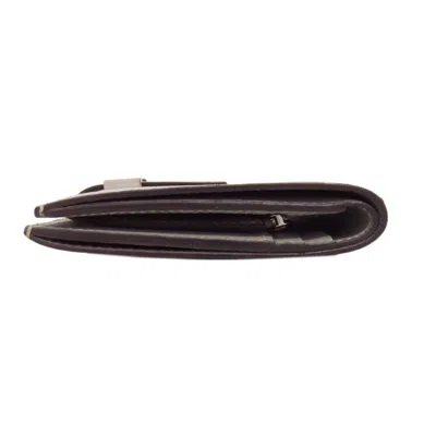 Pre-owned Hermes Gray Epsom Leather Wallet (bi-fold) ()