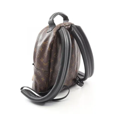 Pre-owned Louis Vuitton Beige Brown Monogram Reverse Coated Canvas Backpack ()