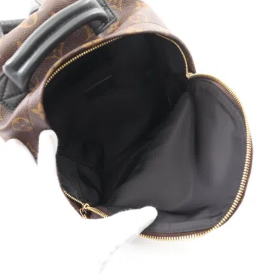 Pre-owned Louis Vuitton Beige Brown Monogram Reverse Coated Canvas Backpack ()