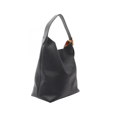 Pre-owned Louis Vuitton Black Leather Shoulder Bag ()