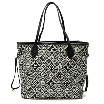 Pre-owned Louis Vuitton Black Noir Jacquard Tote Bag ()