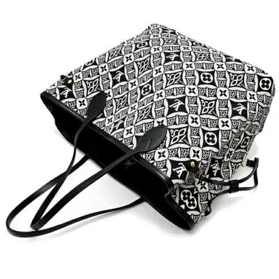Pre-owned Louis Vuitton Black Noir Jacquard Tote Bag ()