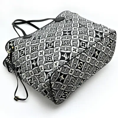 Pre-owned Louis Vuitton Black Noir Jacquard Tote Bag ()
