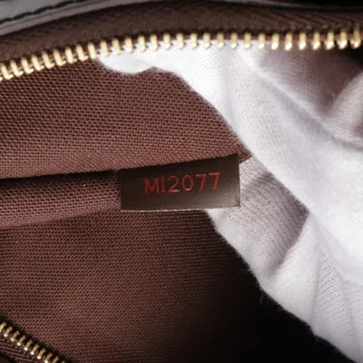 Pre-owned Louis Vuitton Brown Coated Canvas Pvc Leather Pochette Shoulder Bag ()