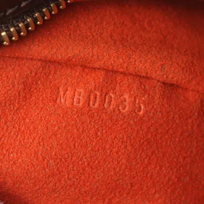 Pre-owned Louis Vuitton Brown Coated Canvas Pvc Leather Tote Bag ()