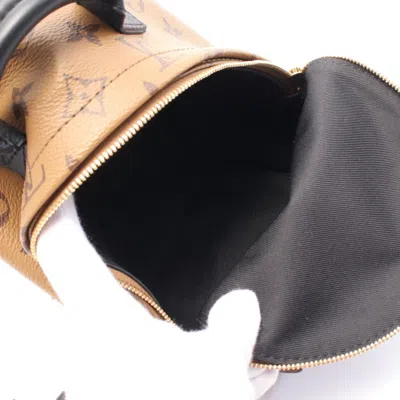 Pre-owned Louis Vuitton Brown Coated Canvas Pvc Monogram Reverse Leather Backpack ()