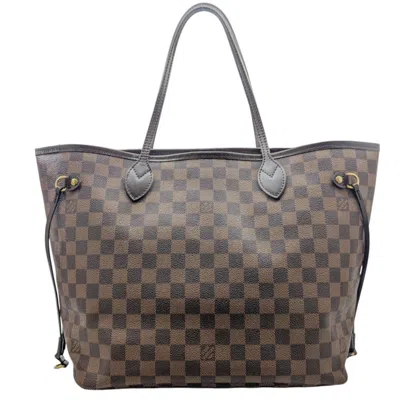 Pre-owned Louis Vuitton Brown Damier Canvas Ebene Damier Canvas Shoulder Bag Tote Bag ()