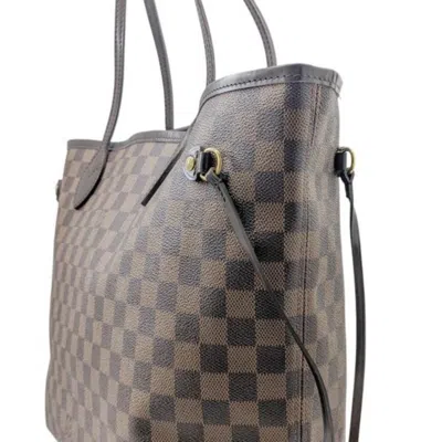 Pre-owned Louis Vuitton Brown Damier Canvas Ebene Damier Canvas Shoulder Bag Tote Bag ()