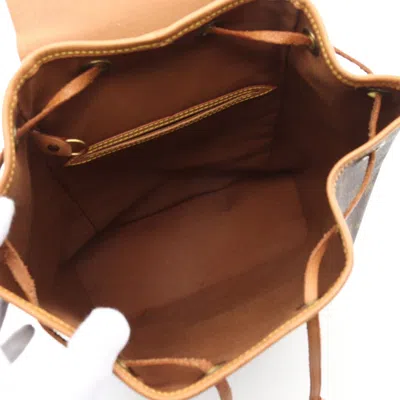 Pre-owned Louis Vuitton Brown Monogram Coated Canvas Backpack ()