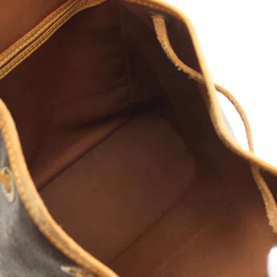 Pre-owned Louis Vuitton Brown Monogram Coated Canvas Backpack ()