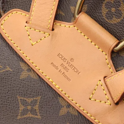 Pre-owned Louis Vuitton Brown Monogram Coated Canvas Backpack ()