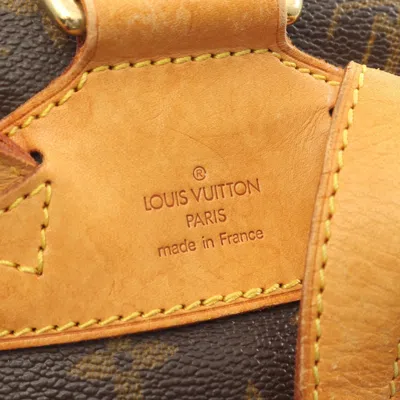 Pre-owned Louis Vuitton Brown Monogram Coated Canvas Backpack ()