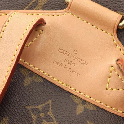 Pre-owned Louis Vuitton Brown Monogram Coated Canvas Backpack ()