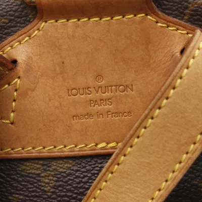 Pre-owned Louis Vuitton Brown Monogram Coated Canvas Backpack ()