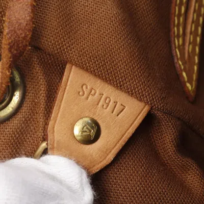 Pre-owned Louis Vuitton Brown Monogram Coated Canvas Backpack ()