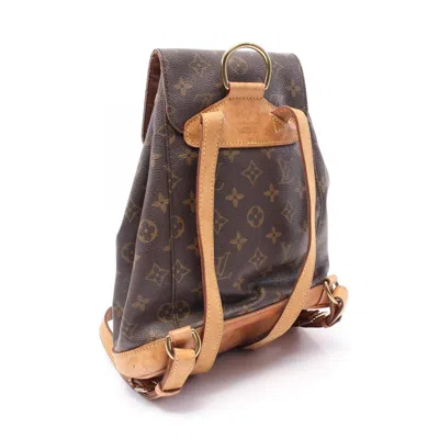 Pre-owned Louis Vuitton Brown Monogram Monogram Backpack ()
