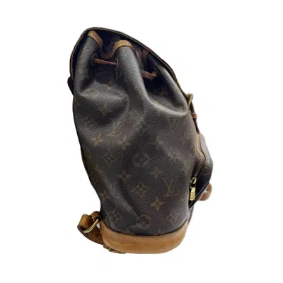 Pre-owned Louis Vuitton Brown Monogram Monogram Backpack ()