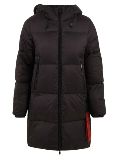 After Label Coats Black In Brown