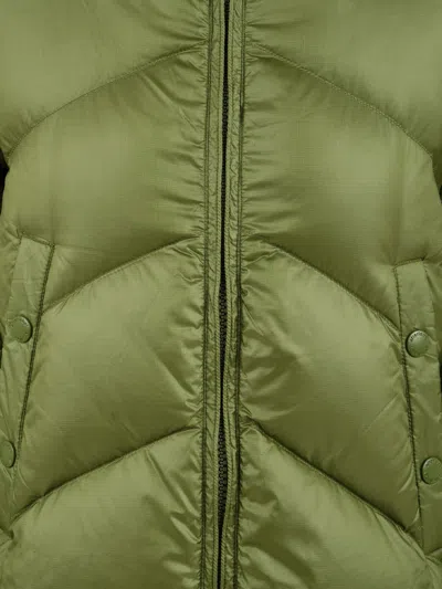 After Label Coats In Green