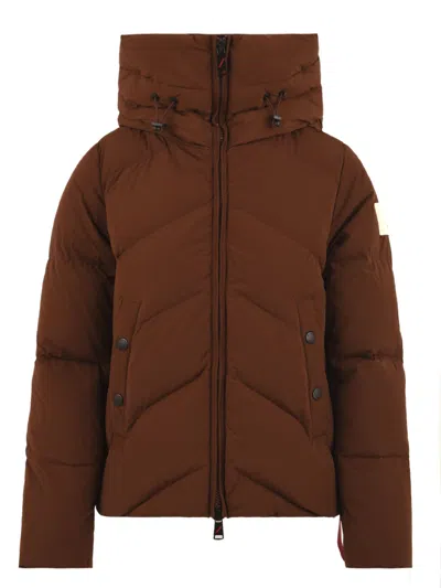 After Label Women's Jackets  - Helsinki - Red In Brown