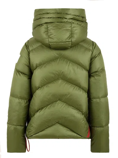 After Label Coats In Green