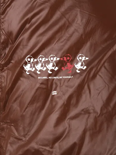 After Label Women's Jackets  - Helsinki - Red In Brown