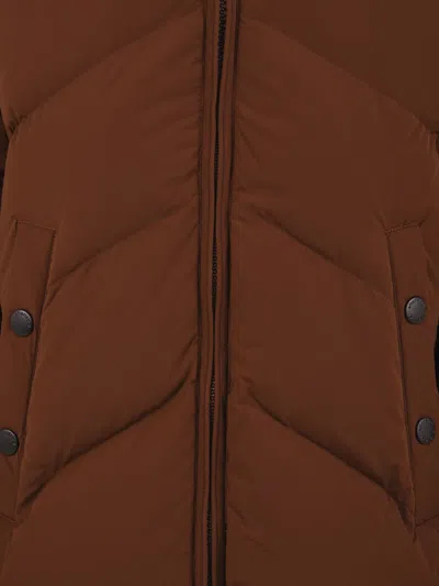 After Label Women's Jackets  - Helsinki - Red In Brown