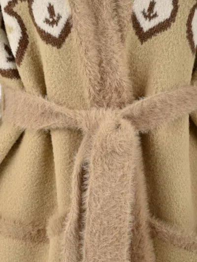 Akep Coats Camel In Black
