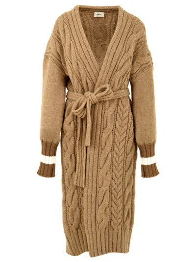 Akep Coats Camel In Gray