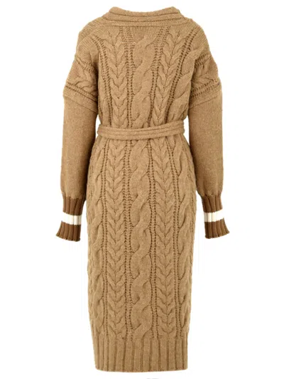Akep Coats Camel In Gray