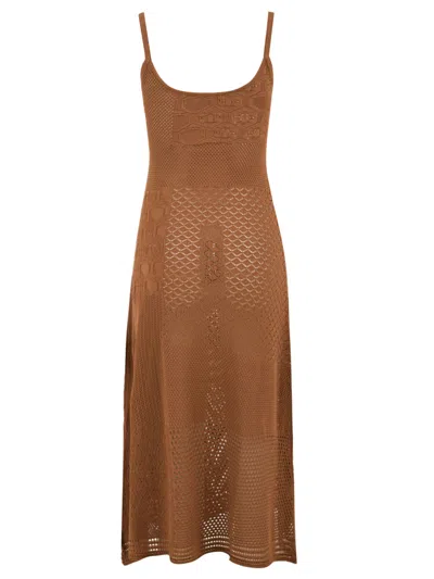 Akep Dresses Brown In Brown