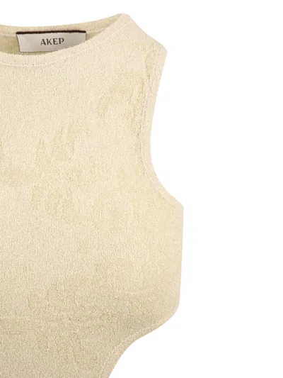 Akep Dresses Cream In Neutral