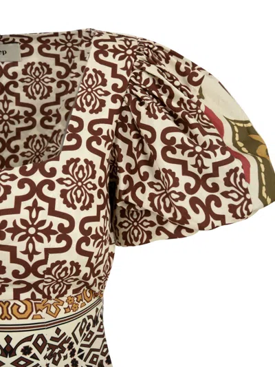 Akep Dresses Multi Colour In Brown