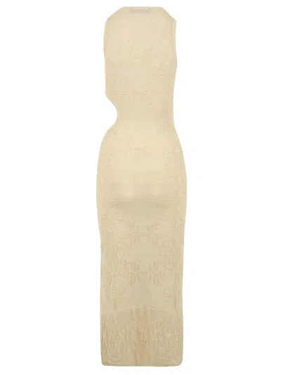 Akep Dresses Cream In Neutral
