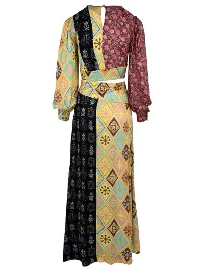 Akep Dresses Multi Colour In Brown