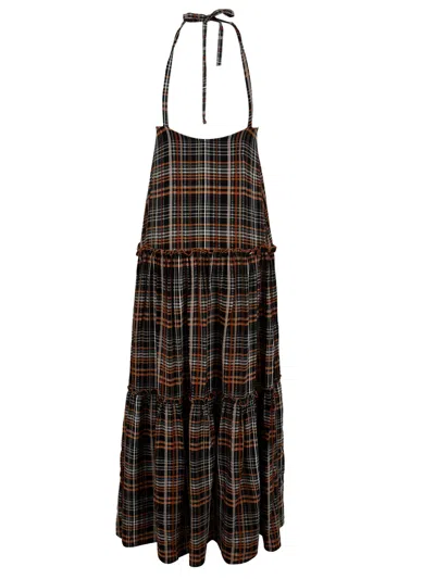 Akep Dresses Multi Colour In Black