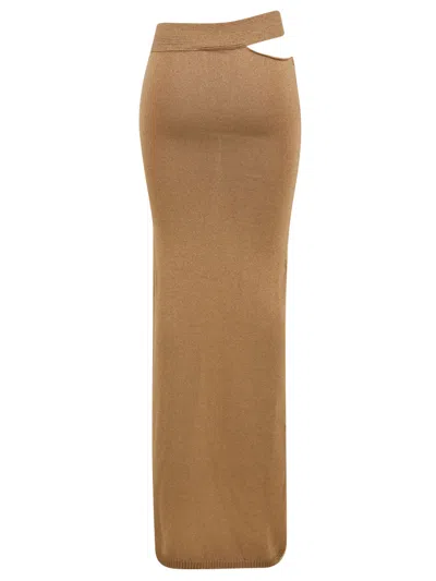 Akep Dresses Sand In Brown