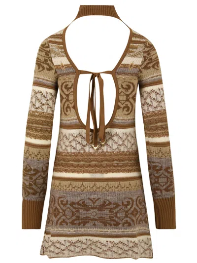 Akep Dresses Sand In Brown