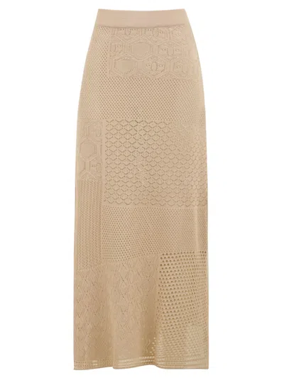 Akep Skirts Beige In Brown