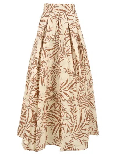 Akep Skirts Multi Colour In Brown