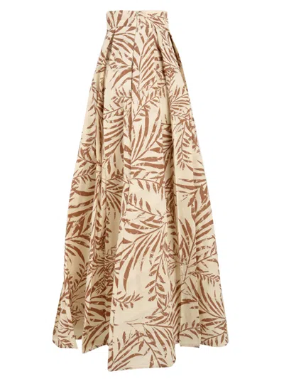 Akep Skirts Multi Colour In Brown