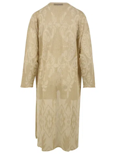 Akep Sweaters Cream In Gold