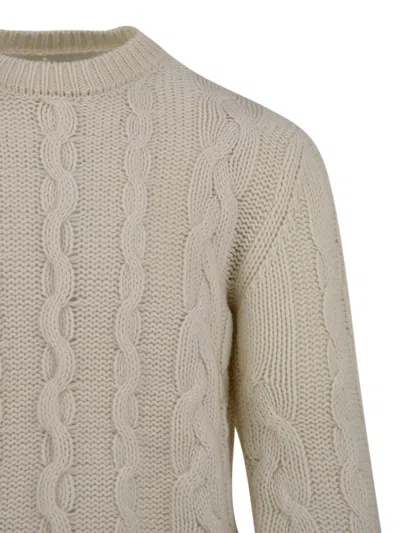 Akep Sweaters Cream In Neutral