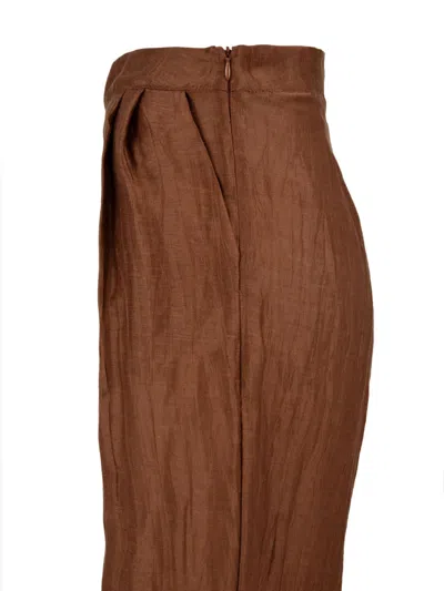 Akep Trousers Brown In Brown
